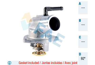 Thermostat, liquide de refroidissement FAE 5321692