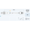 Sonde lambda FAE 77104