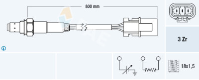 Sonde lambda FAE 77230