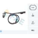 Capteur, vitesse de roue
