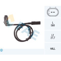 Capteur, vitesse de roue