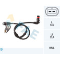 Capteur, vitesse de roue