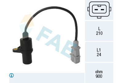 Générateur d'impulsions, vilebrequin FAE 79047