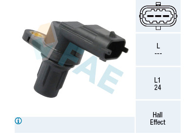 Capteur de régime, contrôle moteur FAE 79350