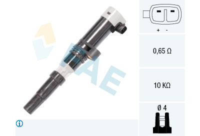 Bobine d'allumage FAE 80203