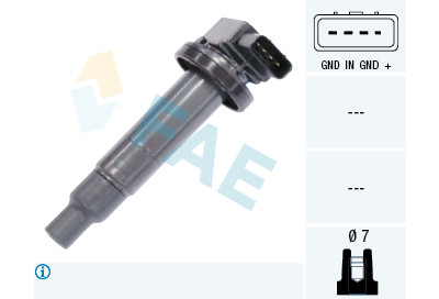 Bobine d'allumage FAE 80242