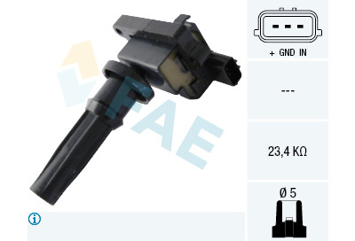 Bobine d'allumage FAE 80/316