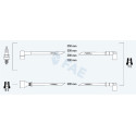 Kit de câbles d'allumage