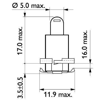 Ampoule, éclairage des instruments