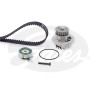Pompe à eau + kit de courroie de distribution