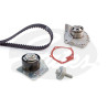 Pompe à eau + kit de courroie de distribution