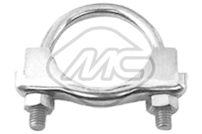 Raccords de tuyaux, système d'échappement METALCAUCHO 596