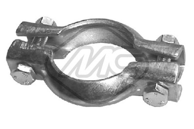 Collier de serrage, système d'échappement METALCAUCHO 643