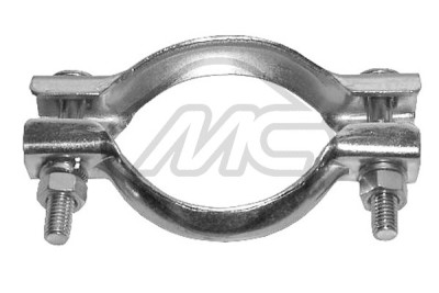 Collier de serrage, système d'échappement METALCAUCHO 748