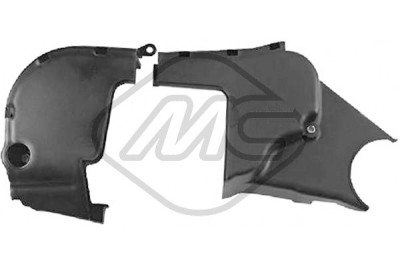 Couvercle de courroie de distribution METALCAUCHO 3868