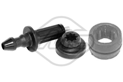 Butée élastique, cache moteur