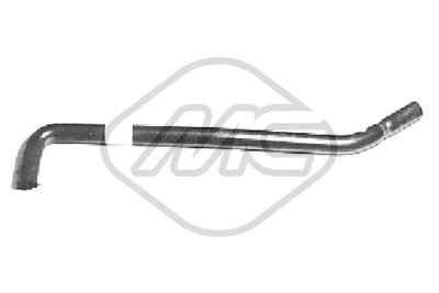 Tuyau de radiateur METALCAUCHO 7905