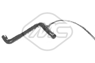 Tuyau de radiateur METALCAUCHO 8387
