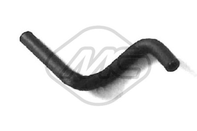 Tuyau de radiateur METALCAUCHO 8391