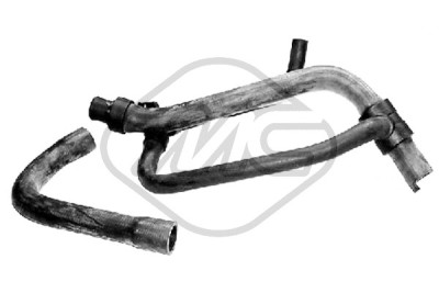 Tuyau de radiateur METALCAUCHO 8516