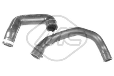 Tuyau, vanne de recirculation de gaz METALCAUCHO 9274