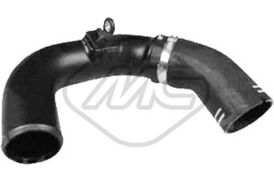 Tuyau d'air de suralimentation METALCAUCHO 9409