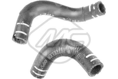 Tuyau de radiateur METALCAUCHO 9424