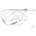 Câble d&#39;accélérateur METALCAUCHO 81499