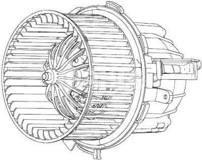 Pulseur d'air habitacle