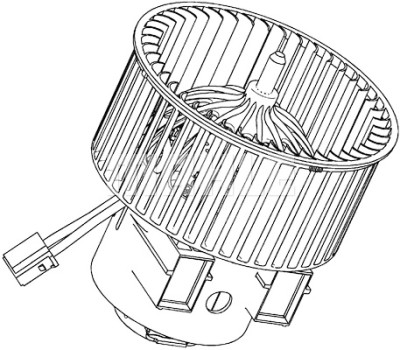 Pulseur d'air habitacle