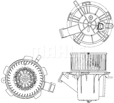 Pulseur d'air habitacle