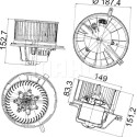 Pulseur d'air habitacle