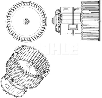 Pulseur d'air habitacle