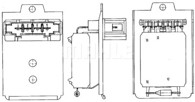 Résistance, pulseur d'air habitacle