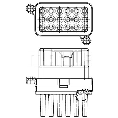Régulateur, pulseur d'air habitacle