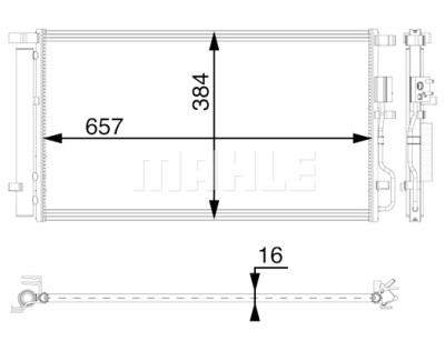 Condenseur, climatisation