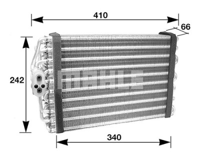 Evaporateur climatisation