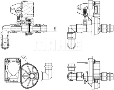 Valve magnétique