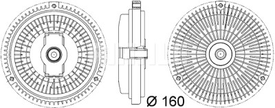 Embrayage, ventilateur de radiateur