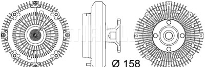 Embrayage, ventilateur de radiateur