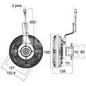 Embrayage, ventilateur de radiateur
