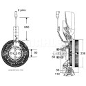 Embrayage, ventilateur de radiateur