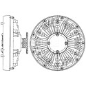 Embrayage, ventilateur de radiateur