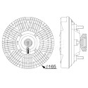 Embrayage, ventilateur de radiateur