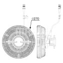 Embrayage, ventilateur de radiateur