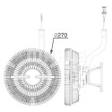 Embrayage, ventilateur de radiateur