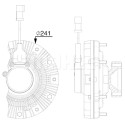Embrayage, ventilateur de radiateur