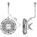 Embrayage, ventilateur de radiateur