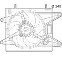 Ventilateur, refroidissement du moteur