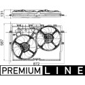 Ventilateur, refroidissement du moteur